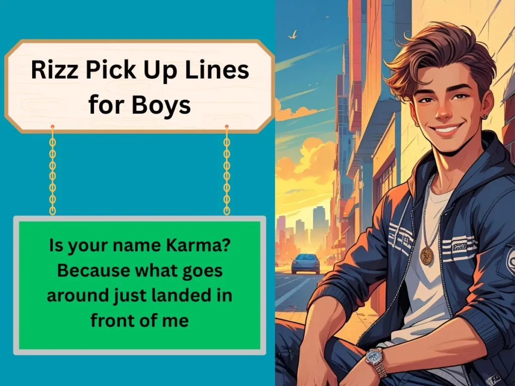 Rizz Pick Up Lines for Boys