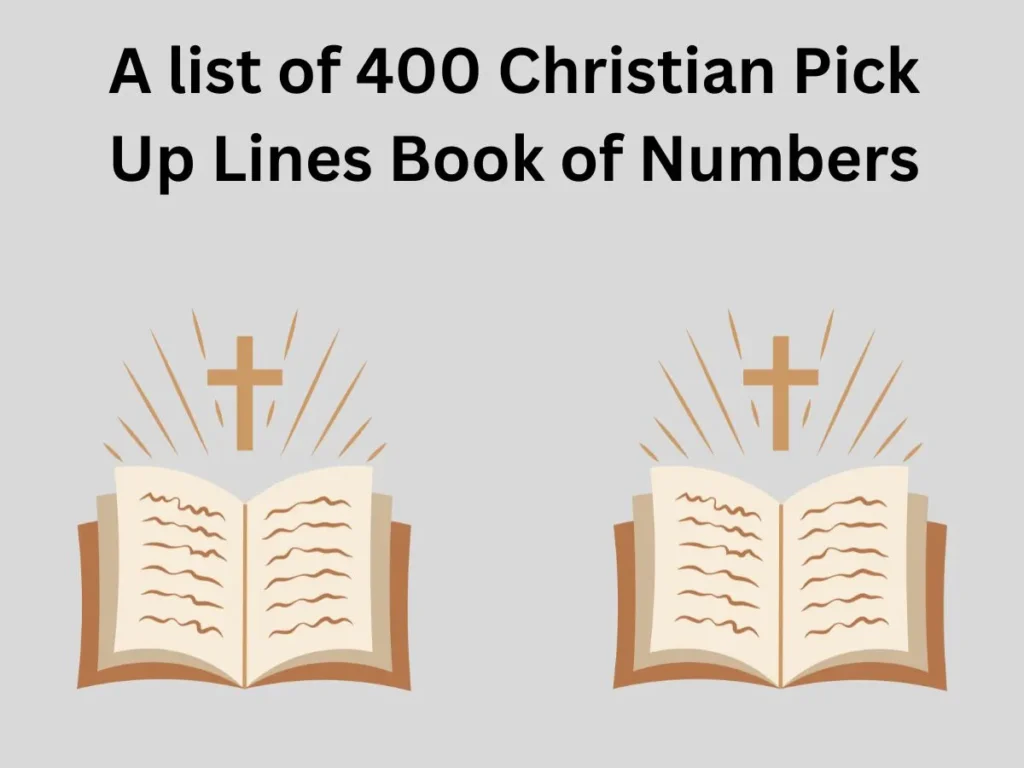 Christian Pick Up Lines Book of Numbers