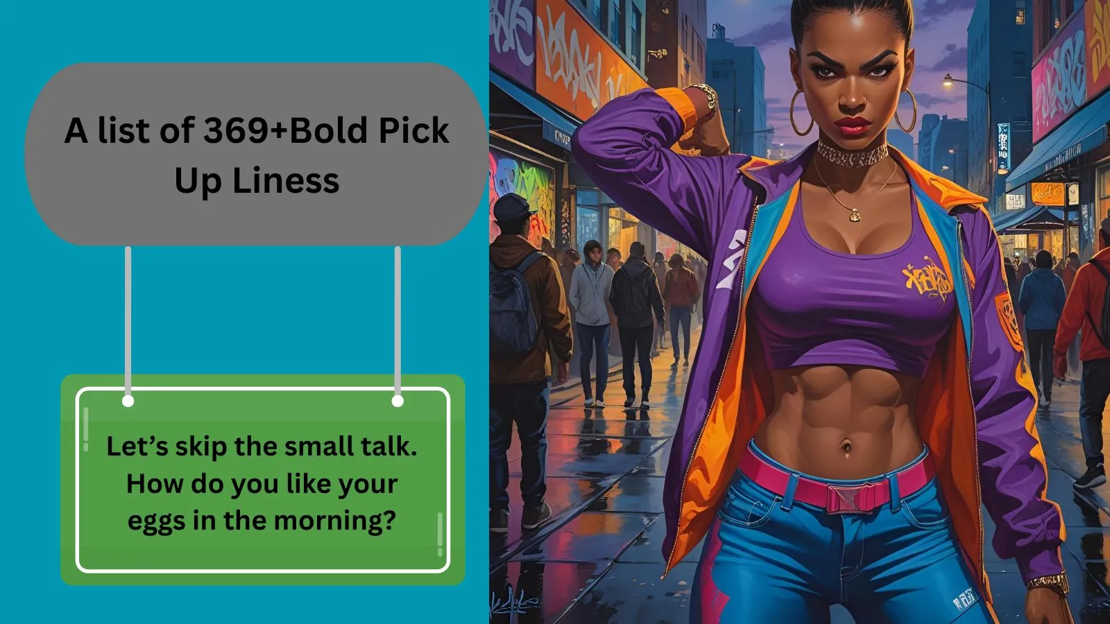 You are currently viewing 369+Bold Pick Up Lines That Hit Hard and Fast