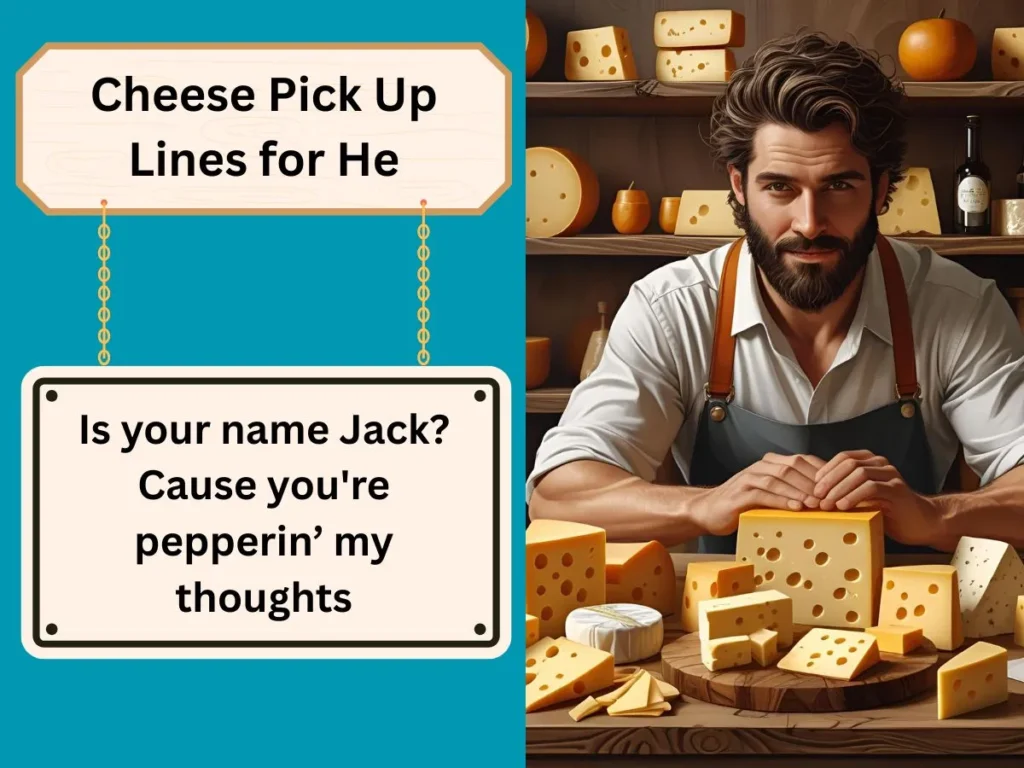 Cheese Pick Up Lines for He