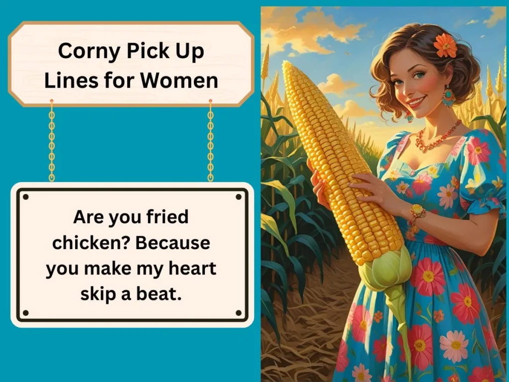 Corny Pick Up Lines for Women