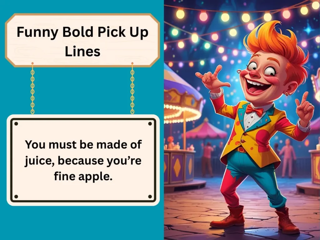 Funny Bold Pick Up Lines
