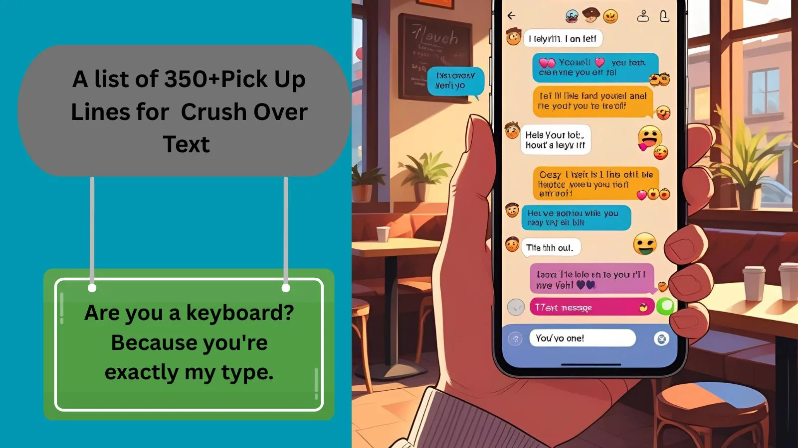 You are currently viewing 350+Pick Up Lines for  Crush Over Text