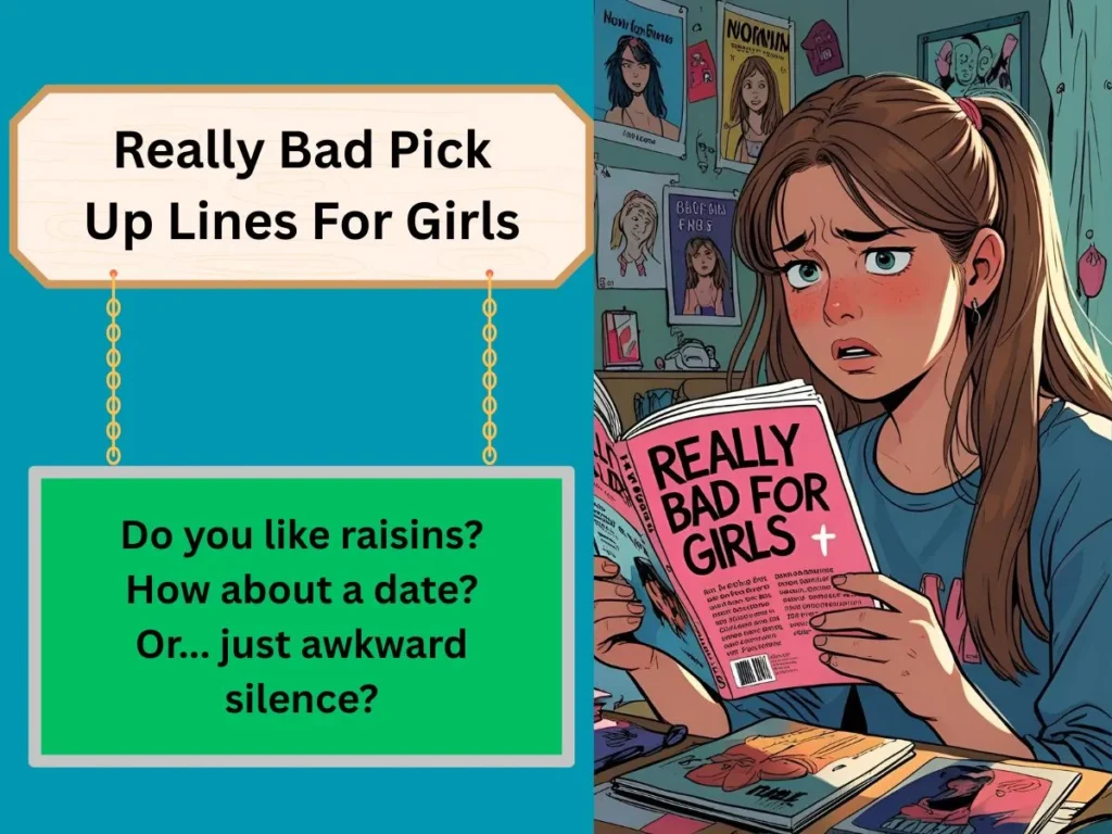 Really Bad Pick Up Lines For Girls