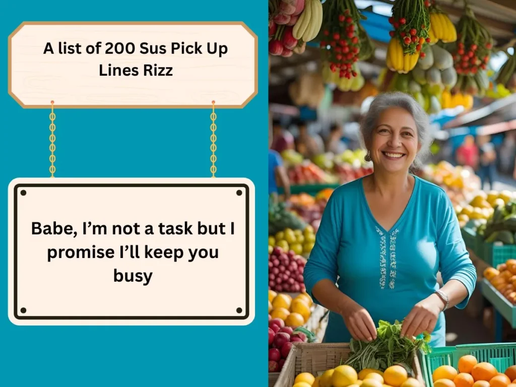 Sus Pick Up Lines Rizz